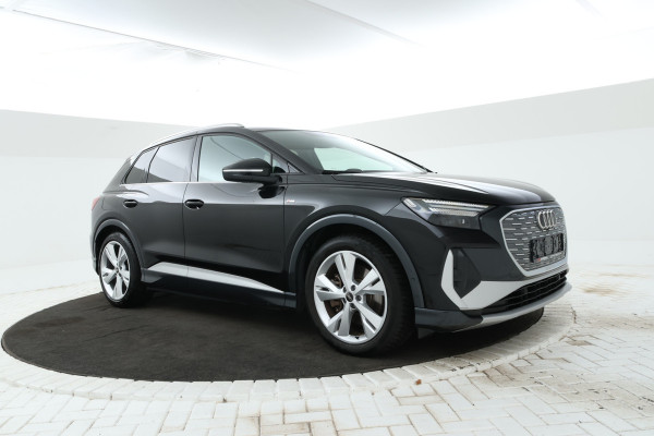 Audi Q4 e-tron 45 quattro S edition 77 kWh 265PK, S-line! Leer, Climate,