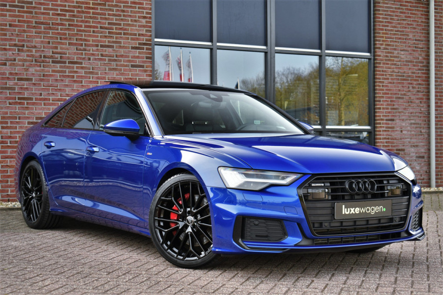 Audi A6 Limousine 55 TFSI e quattro Competition Pano Ultra-blau HUD ACC B&O