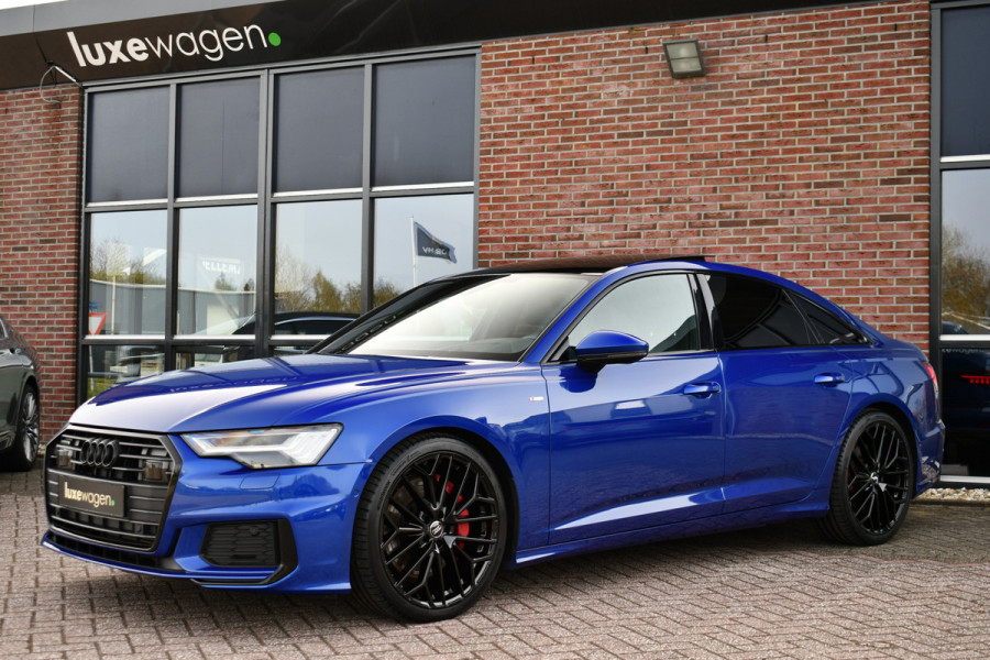 Audi A6 Limousine 55 TFSI e quattro Competition Pano Ultra-blau HUD ACC B&O