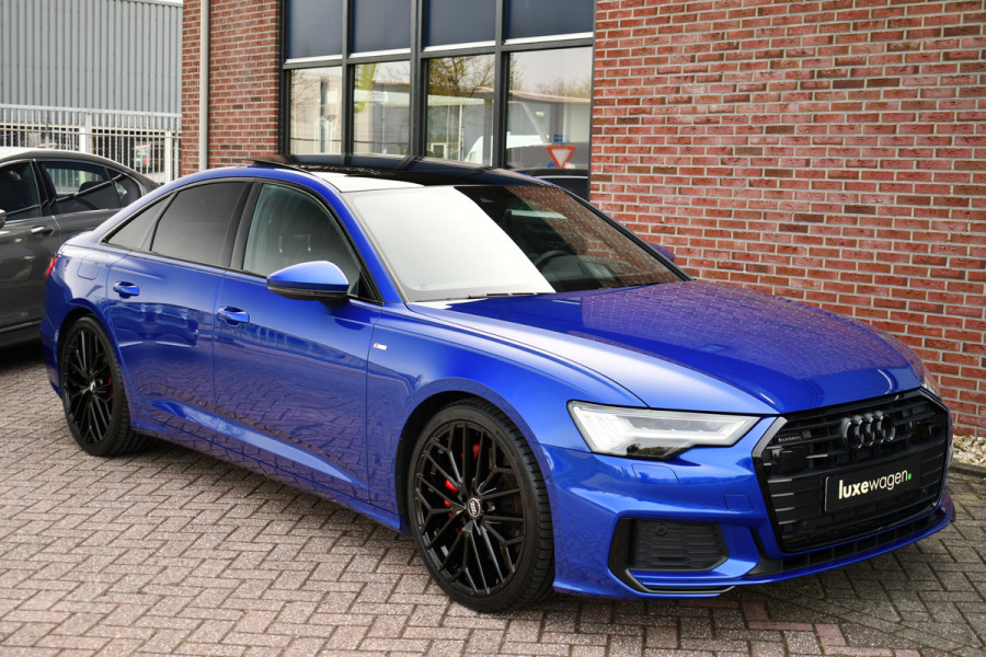 Audi A6 Limousine 55 TFSI e quattro Competition Pano Ultra-blau HUD ACC B&O
