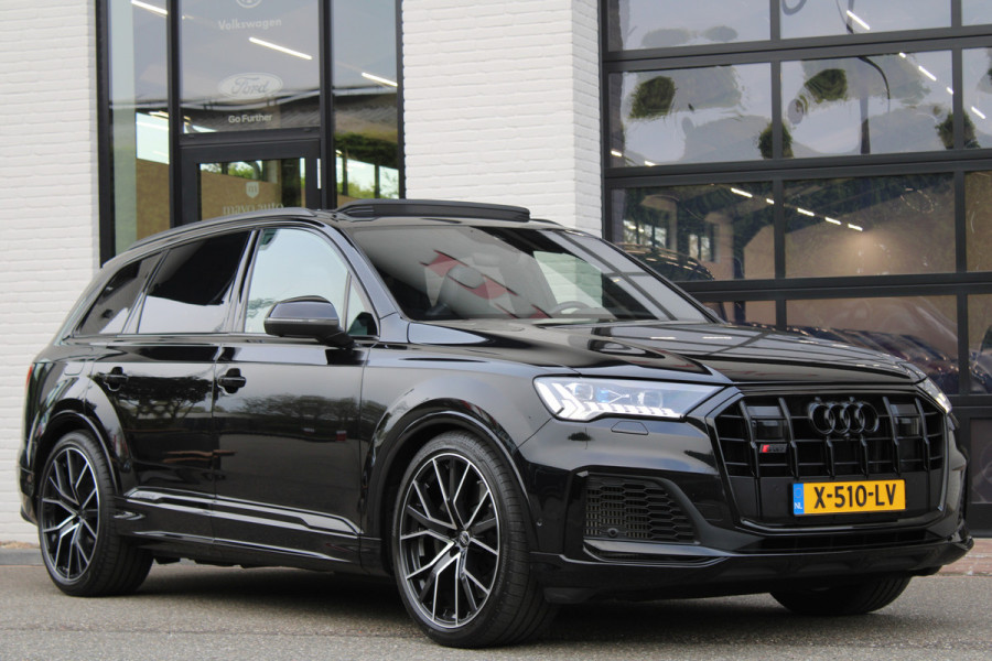 Audi Q7 4.0 TDI SQ7 quattro / Pano / 7-pers / Luchtvering / 4W-Sturing / Massage / Vol Opties / NIEUWSTAAT