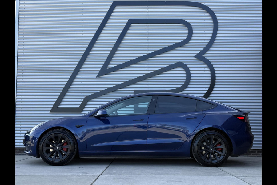 Tesla Model 3 Long Range AWD 75 kWh SoH 99,5%|2e Eigenaar|Navi|Pano|Camera|Leder|Clima|Cruise|N.A.P|APK tot 06-2027