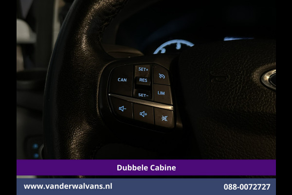 Ford Transit Custom 2.0 TDCI 130pk L2H1 Dubbele Cabine Euro6 inrichting | Airco | 6-Zits | LED | Cruisecontrol | Parkeersensoren Achterklep, 2800kg Trekvermogen
