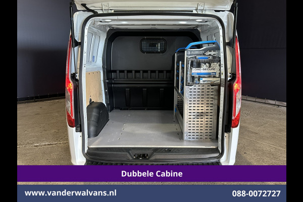Ford Transit Custom 2.0 TDCI 130pk L2H1 Dubbele Cabine Euro6 inrichting | Airco | 6-Zits | LED | Cruisecontrol | Parkeersensoren Achterklep, 2800kg Trekvermogen