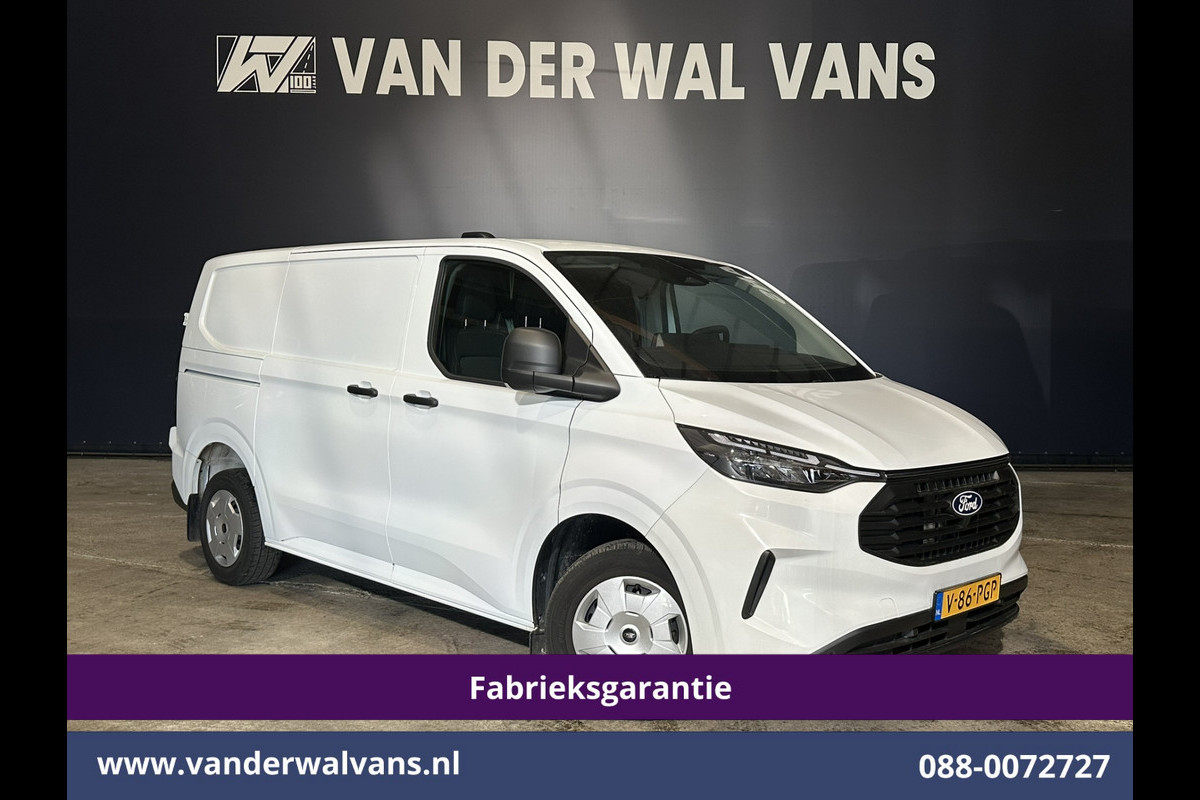 Ford Transit Custom 2.0 TDCI 111pk L1H1 Fabrieksgarantie Euro6 Airco | Camera | LED | Apple Carplay | Cruisecontrol Android Auto, Verwarmde voorruit, Parkeersensoren, Bijrijdersbank