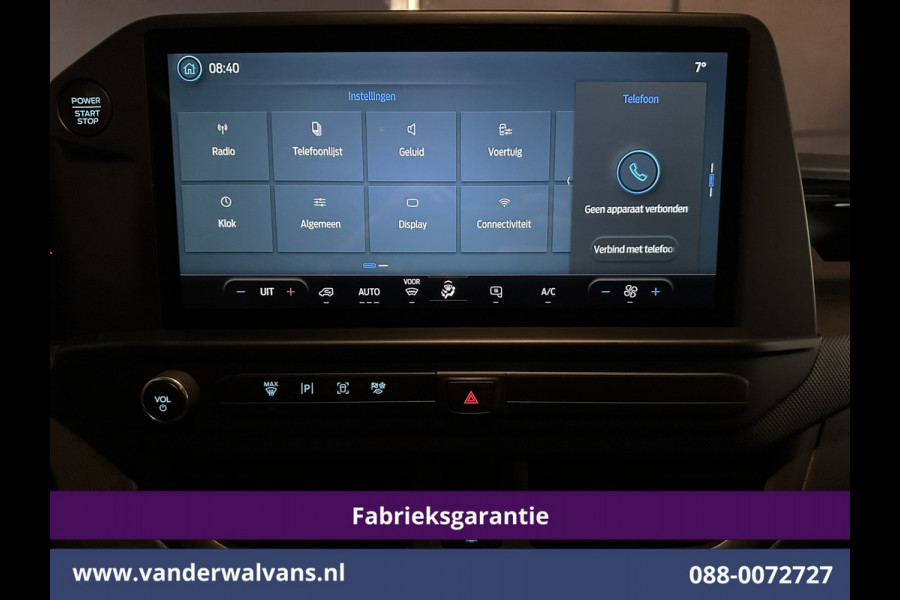 Ford Transit Custom 2.0 TDCI L1H1 Fabrieksgarantie Euro6 Airco | Camera | Apple Carplay | LED | Cruisecontrol Android Auto, Verwarmde voorruit, Parkeersensoren, Bijrijdersbank
