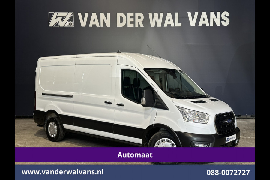 Ford Transit 2.0 TDCI 130pk Automaat Inrichting L3H2 Euro6 Airco | Camera | Navigatie | Apple Carplay | Cruisecontrol Android Auto, Stoelverwarming, Verwarmde voorruit, Parkeersensoren, Bijrijdersbank