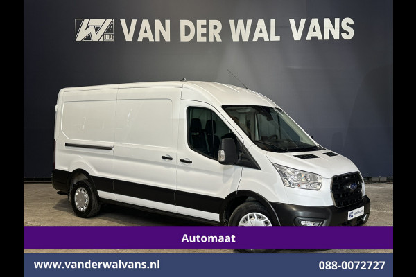Ford Transit 2.0 TDCI 130pk Automaat Inrichting L3H2 Euro6 Airco | Camera | Navigatie | Apple Carplay | Cruisecontrol Android Auto, Stoelverwarming, Verwarmde voorruit, Parkeersensoren, Bijrijdersbank