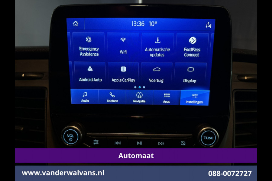Ford Transit 2.0 TDCI 130pk Automaat Inrichting L3H2 Euro6 Airco | Camera | Navigatie | Apple Carplay | Cruisecontrol Android Auto, Stoelverwarming, Verwarmde voorruit, Parkeersensoren, Bijrijdersbank