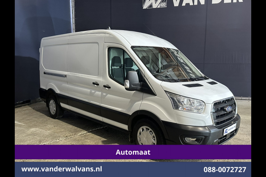 Ford Transit 2.0 TDCI 130pk Automaat Inrichting L3H2 Euro6 Airco | Camera | Navigatie | Apple Carplay | Cruisecontrol Android Auto, Stoelverwarming, Verwarmde voorruit, Parkeersensoren, Bijrijdersbank