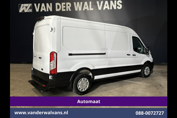 Ford Transit 2.0 TDCI 130pk Automaat Inrichting L3H2 Euro6 Airco | Camera | Navigatie | Apple Carplay | Cruisecontrol Android Auto, Stoelverwarming, Verwarmde voorruit, Parkeersensoren, Bijrijdersbank