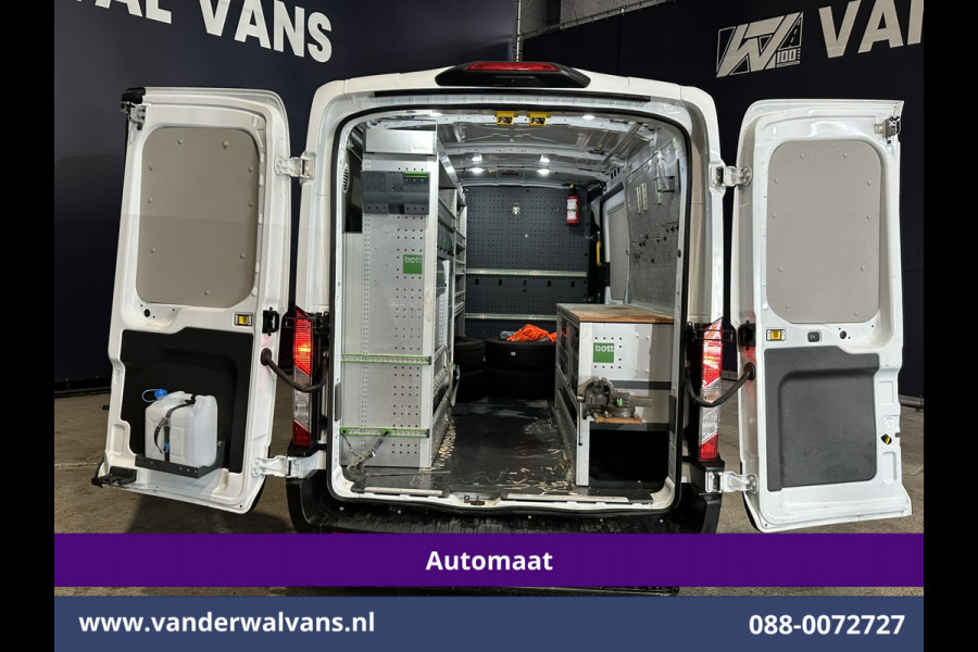 Ford Transit 2.0 TDCI 130pk Automaat Inrichting L3H2 Euro6 Airco | Camera | Navigatie | Apple Carplay | Cruisecontrol Android Auto, Stoelverwarming, Verwarmde voorruit, Parkeersensoren, Bijrijdersbank