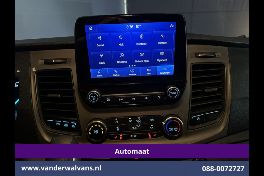 Ford Transit 2.0 TDCI 130pk Automaat Inrichting L3H2 Euro6 Airco | Camera | Navigatie | Apple Carplay | Cruisecontrol Android Auto, Stoelverwarming, Verwarmde voorruit, Parkeersensoren, Bijrijdersbank