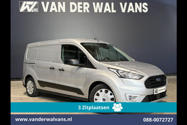 Ford Transit Connect 1.5 EcoBlue L2H1 Euro6 Airco | 3-Zits | Camera | Navigatie | Trekhaak | Verwarmde voorruit Parkeersensoren, Bijrijdersbank