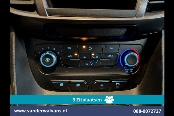 Ford Transit Connect 1.5 EcoBlue L2H1 Euro6 Airco | 3-Zits | Camera | Navigatie | Trekhaak | Verwarmde voorruit Parkeersensoren, Bijrijdersbank