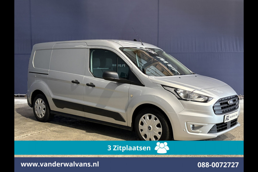 Ford Transit Connect 1.5 EcoBlue L2H1 Euro6 Airco | 3-Zits | Camera | Navigatie | Trekhaak | Verwarmde voorruit Parkeersensoren, Bijrijdersbank