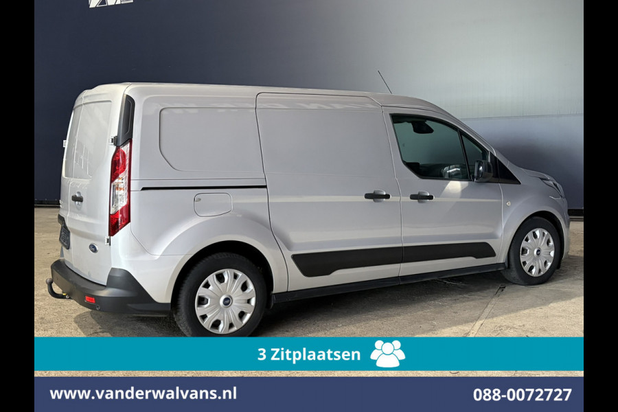 Ford Transit Connect 1.5 EcoBlue L2H1 Euro6 Airco | 3-Zits | Camera | Navigatie | Trekhaak | Verwarmde voorruit Parkeersensoren, Bijrijdersbank