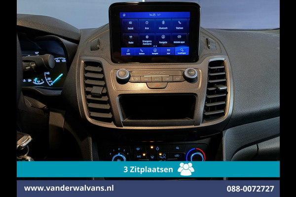 Ford Transit Connect 1.5 EcoBlue L2H1 Euro6 Airco | 3-Zits | Camera | Navigatie | Trekhaak | Verwarmde voorruit Parkeersensoren, Bijrijdersbank