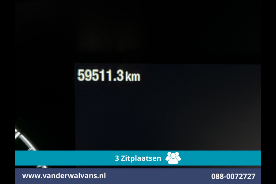 Ford Transit Connect 1.5 EcoBlue L2H1 Euro6 Airco | 3-Zits | Camera | Navigatie | Trekhaak | Verwarmde voorruit Parkeersensoren, Bijrijdersbank