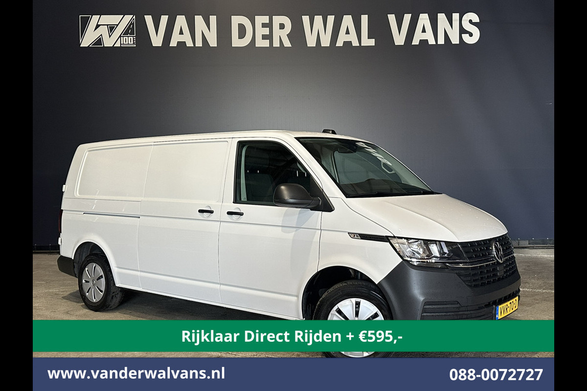 Volkswagen Transporter 2.0 TDI L2H1 Euro6 *Rijklaar Direct Rijden* Airco | Navigatie | Apple Carplay | Android Auto | Trekhaak Cruisecontrol, Parkeersensoren