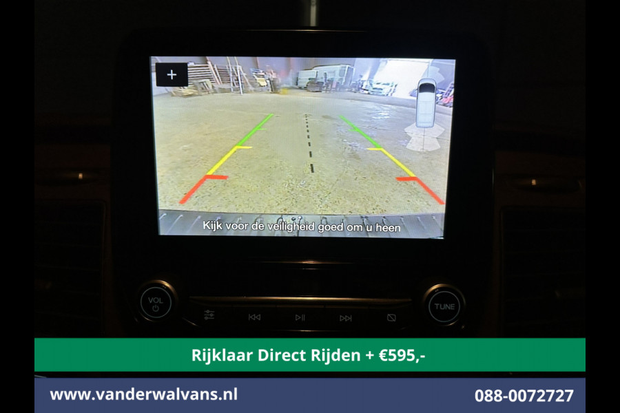 Ford Transit Custom 2.0 TDCI 130pk L2H1 *Rijklaar Direct Rijden* Euro6 Airco | Camera | LED | Cruisecontrol | Stoelverwarming Verwarmde voorruit, Parkeersensoren, Bijrijdersbank, 2800kg trekvermogen