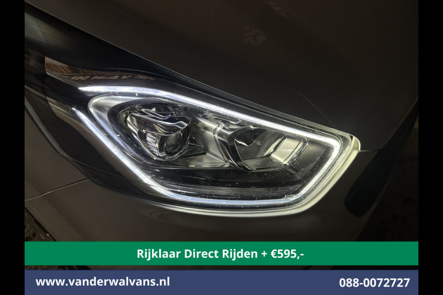 Ford Transit Custom 2.0 TDCI 130pk L2H1 *Rijklaar Direct Rijden* Euro6 Airco | Camera | LED | Cruisecontrol | Stoelverwarming Verwarmde voorruit, Parkeersensoren, Bijrijdersbank, 2800kg trekvermogen
