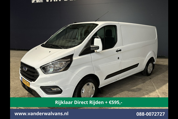 Ford Transit Custom 2.0 TDCI 130pk L2H1 *Rijklaar Direct Rijden* Euro6 Airco | Camera | LED | Cruisecontrol | Stoelverwarming Verwarmde voorruit, Parkeersensoren, Bijrijdersbank, 2800kg trekvermogen