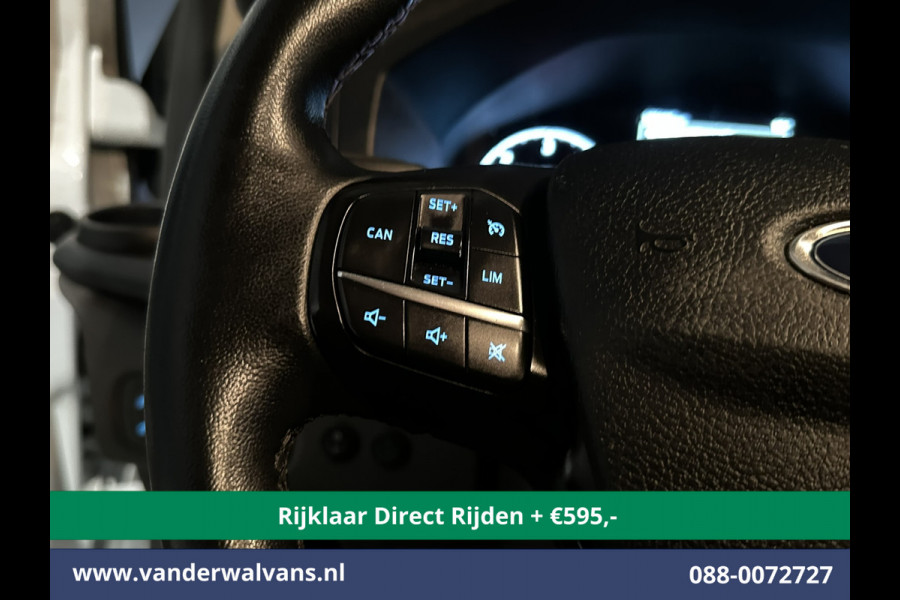 Ford Transit Custom 2.0 TDCI 130pk L2H1 *Rijklaar Direct Rijden* Euro6 Airco | Camera | LED | Cruisecontrol | Stoelverwarming Verwarmde voorruit, Parkeersensoren, Bijrijdersbank, 2800kg trekvermogen