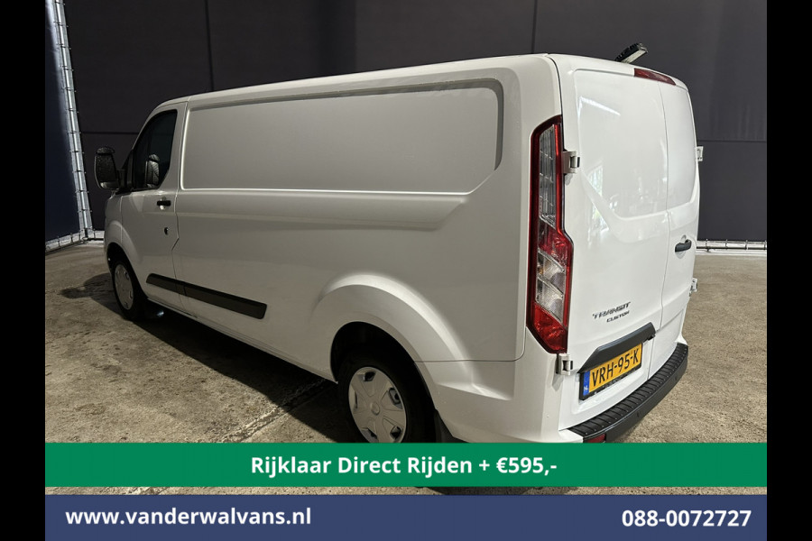 Ford Transit Custom 2.0 TDCI 130pk L2H1 *Rijklaar Direct Rijden* Euro6 Airco | Camera | LED | Cruisecontrol | Stoelverwarming Verwarmde voorruit, Parkeersensoren, Bijrijdersbank, 2800kg trekvermogen