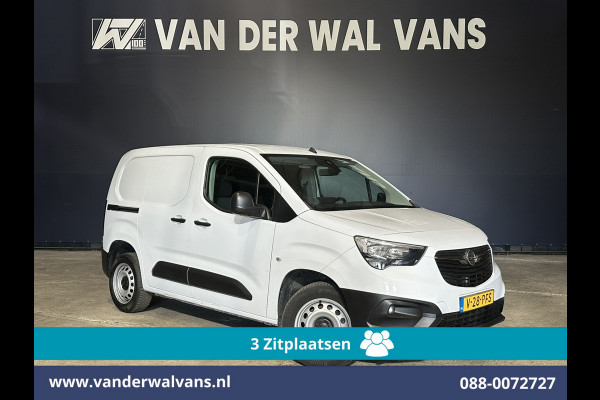 Opel Combo 1.5D 131pk Automaat L1H1 Euro6 Airco | 3-Zits | Camera | Apple Carplay | Cruisecontrol Android Auto, Parkeersensoren, Bijrijdersbank