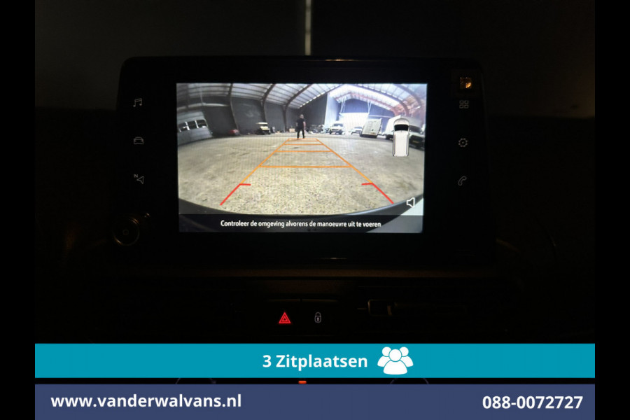 Opel Combo 1.5D 131pk Automaat L1H1 Euro6 Airco | 3-Zits | Camera | Apple Carplay | Cruisecontrol Android Auto, Parkeersensoren, Bijrijdersbank