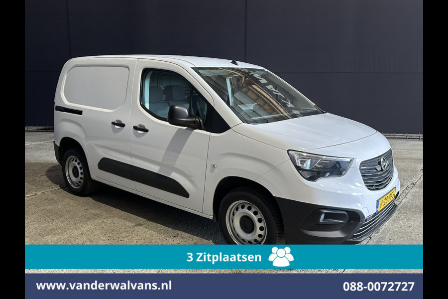 Opel Combo 1.5D 131pk Automaat L1H1 Euro6 Airco | 3-Zits | Camera | Apple Carplay | Cruisecontrol Android Auto, Parkeersensoren, Bijrijdersbank