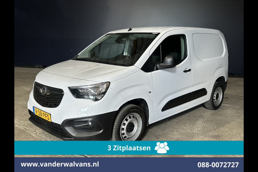 Opel Combo 1.5D 131pk Automaat L1H1 Euro6 Airco | 3-Zits | Camera | Apple Carplay | Cruisecontrol Android Auto, Parkeersensoren, Bijrijdersbank