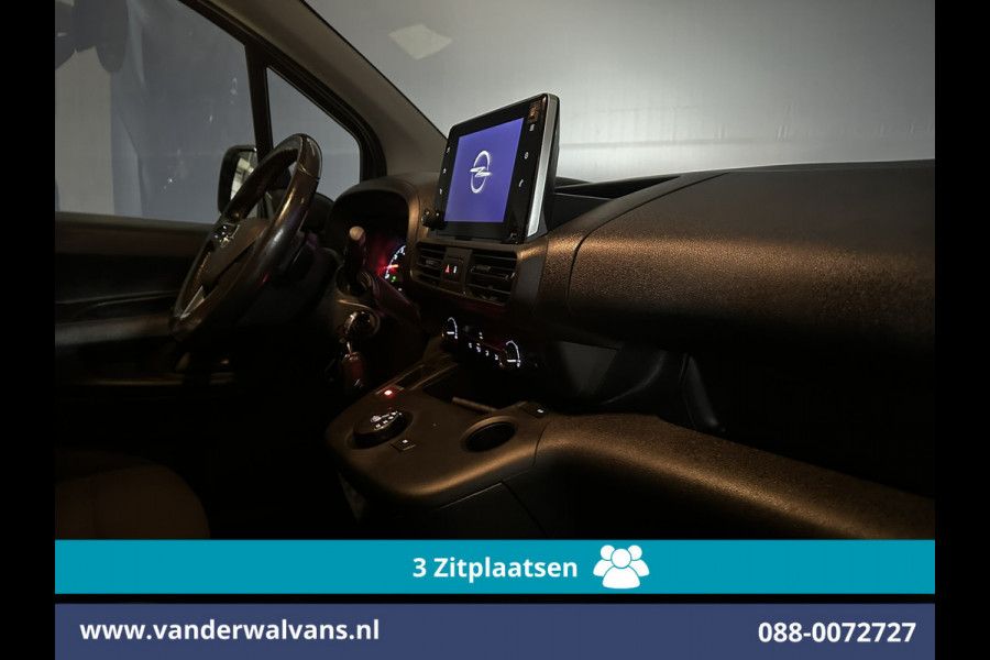 Opel Combo 1.5D 131pk Automaat L1H1 Euro6 Airco | 3-Zits | Camera | Apple Carplay | Cruisecontrol Android Auto, Parkeersensoren, Bijrijdersbank