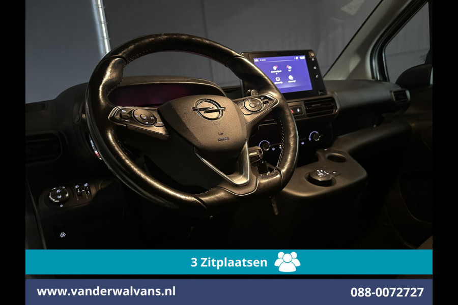 Opel Combo 1.5D 131pk Automaat L1H1 Euro6 Airco | 3-Zits | Camera | Apple Carplay | Cruisecontrol Android Auto, Parkeersensoren, Bijrijdersbank