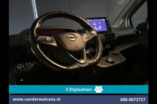 Opel Combo 1.5D 131pk Automaat L1H1 Euro6 Airco | 3-Zits | Camera | Apple Carplay | Cruisecontrol Android Auto, Parkeersensoren, Bijrijdersbank