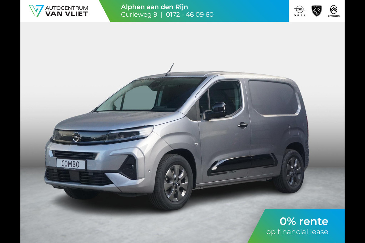 Opel Combo TECH L1 50kWh | 0% rente | 8 jaar garantie | navigatie | Apple Carplay | camera | digitale binnenspiegel | parkeersensoren v/a | dodehoekdetectie | bumpers in kleur | Climate Control | etc.
