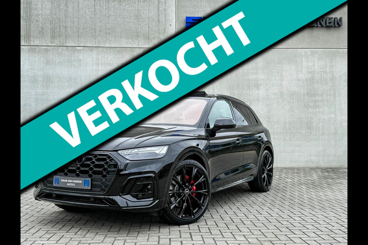 Audi Q5 55 TFSI e 367pk Quattro Competition S Edition S-Line! 1e Eig|Audi Exclusive|HUD|Luchtv.|Pano|OLED Matrix|S-Stoel|360° view