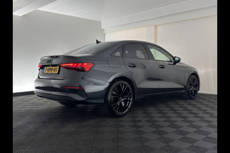 Audi A3 Limousine 30 TFSI Advanced edition (INCL.BTW) Aut. *FULL-LED | ADAPTIVE-CRUISE | DIGI-COCKPIT | SPORT-SEATS | NAVI-FULLMAP | PRIVACY-GLASS | SHIFT-PADDLES | DAB | ECC | PDC | 19''ALU*