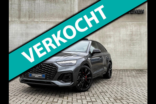 Audi Q5 Sportback 55TFSI e 367pk Quattro Competition S Edition S-Line Pano|Luchtv.|HUD|Leder+Memory+Massage|HD Matrix|B&O|360°View