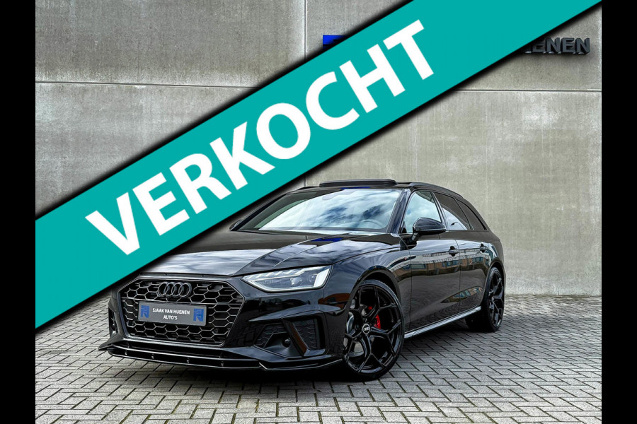 Audi A4 Avant 2.0TFSI 245pk S-Tronic Competition S Edition S-Line 1é Eig! Panoramadak|Virtual|Ambiance|LED Matrix|Leder|Carbon|RS4