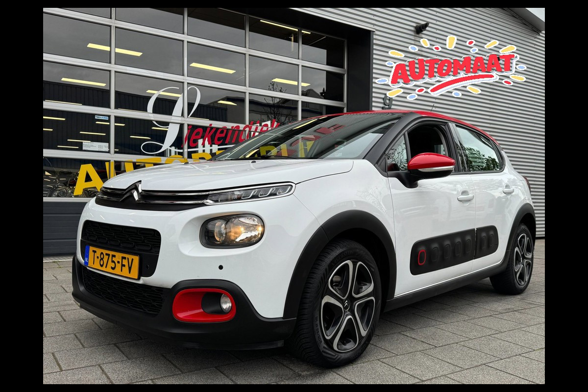 Citroën C3 1.2 PureTech S&S Feel AUTOMAAT - Apple CarPlay / Navigatie I Airco I LED I PDC I Sport velgen I dealer onderhouden