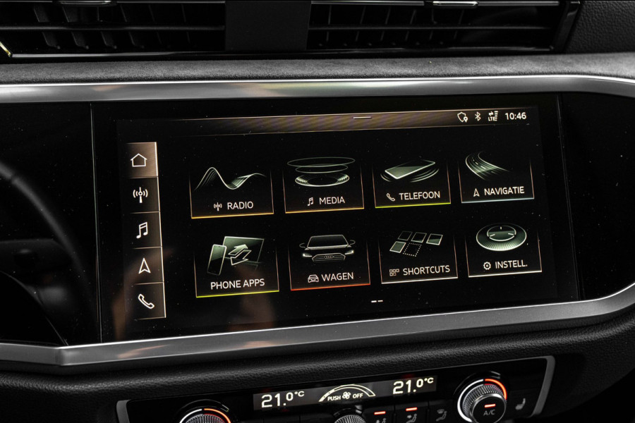 Audi Q3 35 TFSI Pro Line S 150 PK Adaptive Elek.Trekhaak Camera Half/Leer 20''