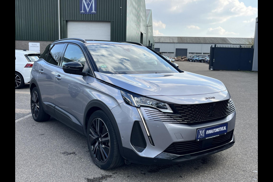 Peugeot 3008 GT PHEV | APPLE CARPLAY | ELEKTRISCHE ACHTERKLEP | CAMERA VOOR + ACHTER | ADAPTIVE CRUISE CONTROL | FOCAL AUDIO | DODEHOEK DETECTIE| RIJKLAARPRIJS INCL. 12 MND BOVAG GARANTIE