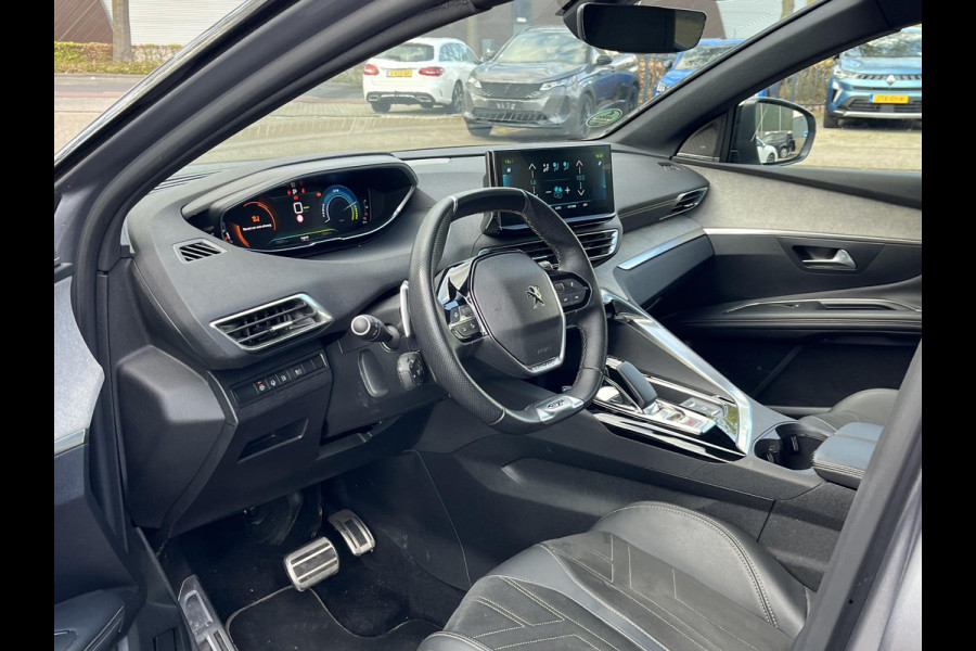 Peugeot 3008 GT PHEV | APPLE CARPLAY | ELEKTRISCHE ACHTERKLEP | CAMERA VOOR + ACHTER | ADAPTIVE CRUISE CONTROL | FOCAL AUDIO | DODEHOEK DETECTIE| RIJKLAARPRIJS INCL. 12 MND BOVAG GARANTIE