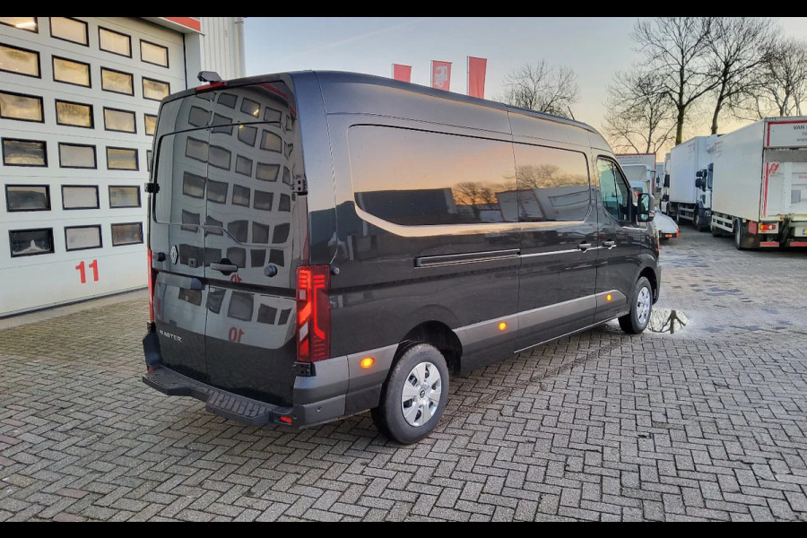 Renault Master 150.35 L3H2 - V-10-KNG - GESLOTEN ZWART METALLIC - 2x ZIJSCHUIFDEUR - TREKHAAK - EURO 6 - BPM VRIJ!
