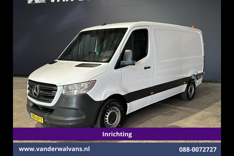 Mercedes-Benz Sprinter 316 CDI 164pk 3500kg Trekhaak L2H1 Inrichting Euro6 Airco | Camera | Apple Carplay Android Auto, Cruisecontrol, Parkeersensoren
