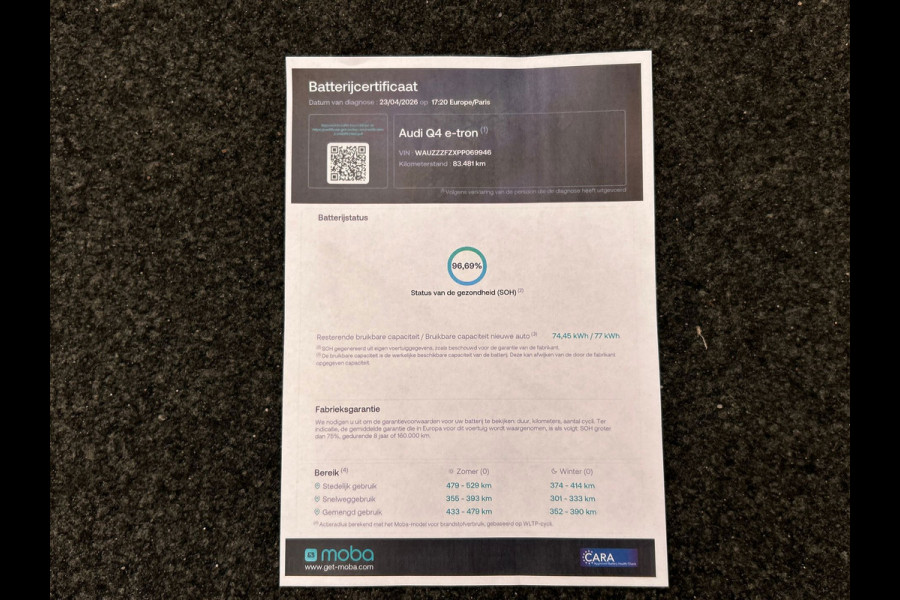 Audi Q4 Sportback e-tron 40 S edition 77 kWh | SOH 96% | Adapt.Cruise/Control | Leder | Virtual | Camera