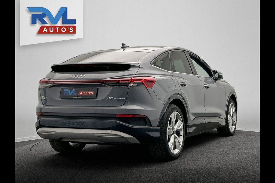 Audi Q4 Sportback e-tron 40 S edition 77 kWh | SOH 96% | Adapt.Cruise/Control | Leder | Virtual | Camera