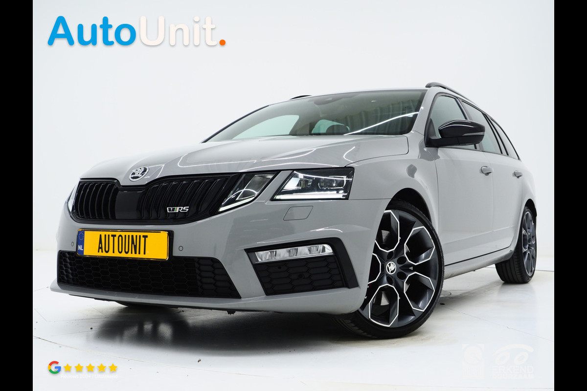 Škoda Octavia Combi 2.0 TSI RS 245PK | Panoramadak | Sportstoelen | Canton | Keyless | Carbon | Camera | Sfeerlicht | Carplay